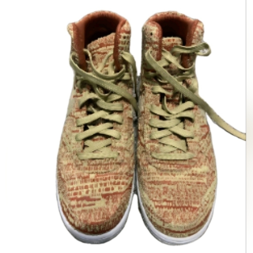 Nike Air Force 1 Ultraforce High Team Gold Equipe Orange US Men's Size 10 ( EUC) - Picture 2 of 6